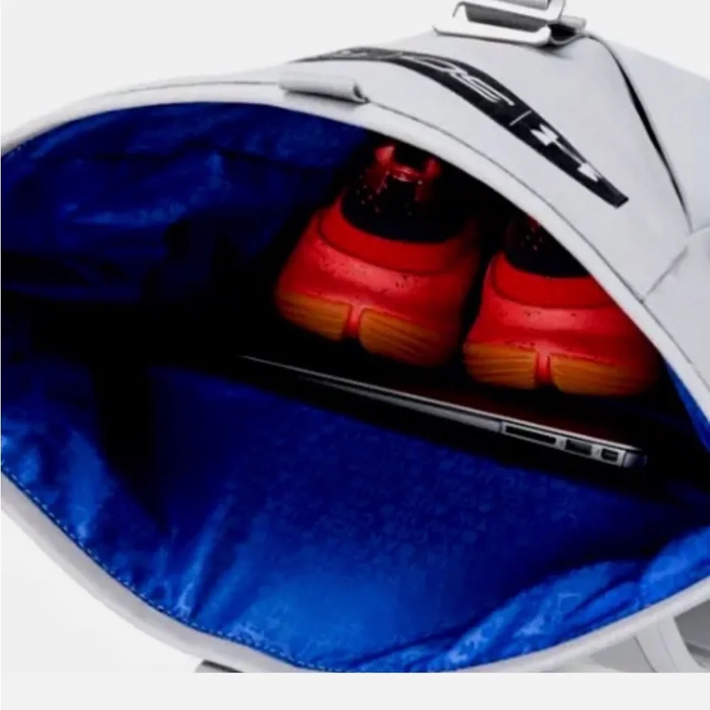 Under Armour SC30 Steph Curry Roll Top Backpack Gray Pro Series 1306057